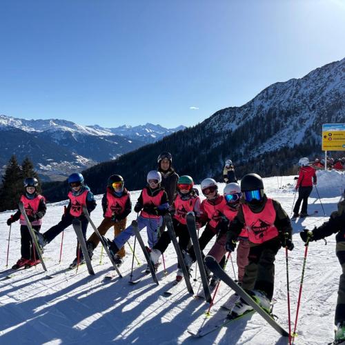 Gruppe im Schnee