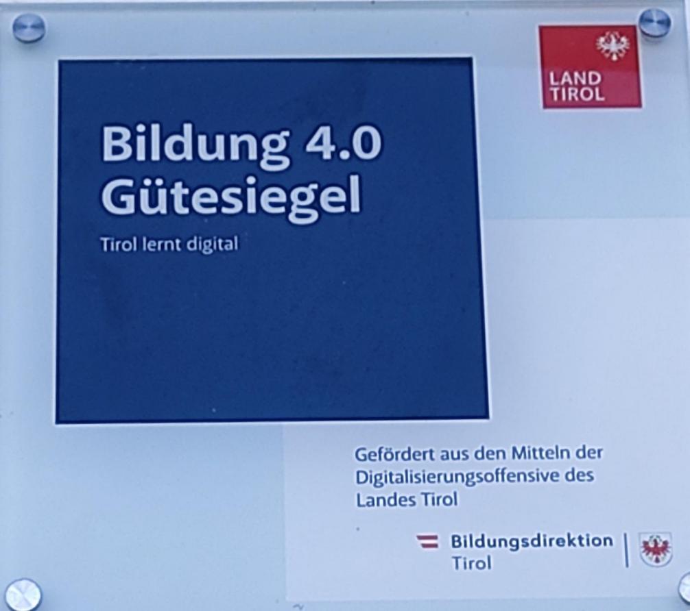 Gütesiegel Bildung 4.0